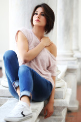 Fototapeta premium Ritratto di giovane ragazza