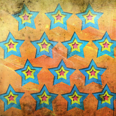 abstract background with stars