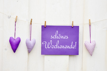 schönes wochenende