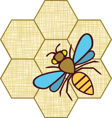 The silhouette drawing bee