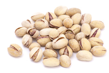 isolated pistachio