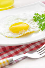 Fried eggs