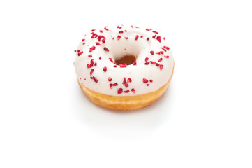 Delicious Donut Isolated on White Background