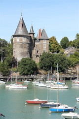 Pornic chateau port