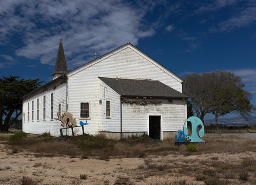 Abandoned Chapel at Historic Fort Ord