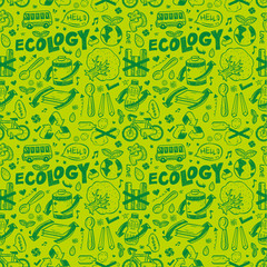 seamless ecology pattern
