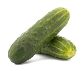 cucumber isolated on white background