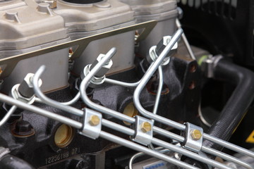 diesel engine detail