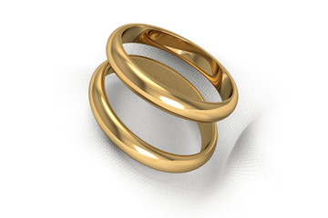 gold wedding rings