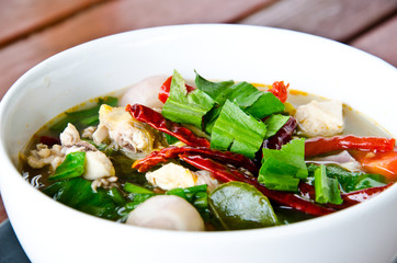 Spicy Chicken Soup