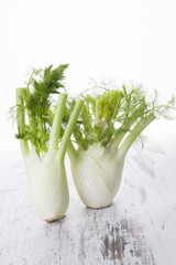 Delicious fennel still life.