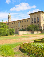 Fototapeta premium Old ville in a little town