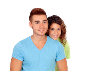 Fototapeta premium Young couple in love