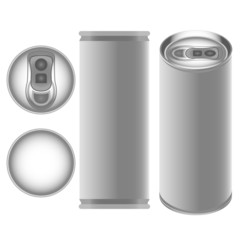 beverage can vector