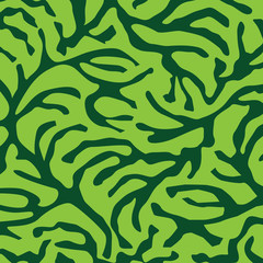 Abstract green pattern background illustration