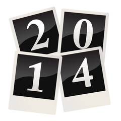 2014 on classic photo snapshots - illustration