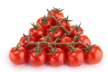 isolated tomatoes