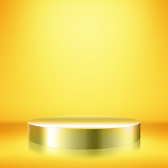 Blank trade show booth for designers.