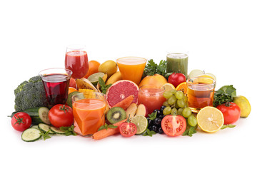 fruit and vegetable juice