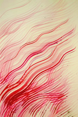 background of watercolor wavy strips