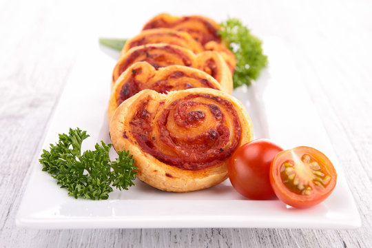 Tomato Cheese Pinwheel