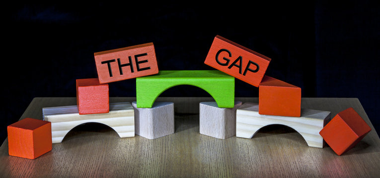 Bridging the Gap - business, education, meeting, PR, politics -
