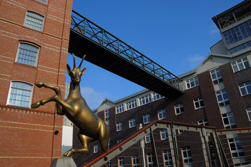 Naklejka premium harburger Hafen