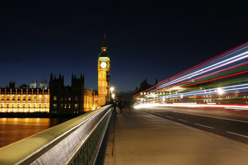 Fototapeta na wymiar Big Ben, Palace of Westminster