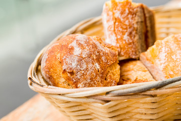 bread in basket