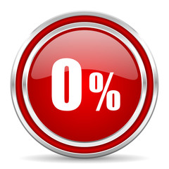 0 percent icon