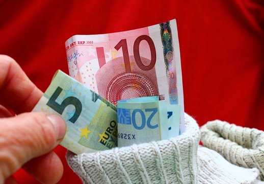 geld im socken