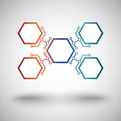 four gradient connection