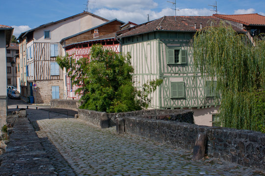 Fa&ccedil;ades &agrave; colombage de Limoges