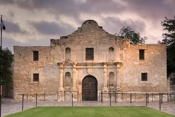 Türaufkleber Das Alamo, San Antonio, TX © dfikar