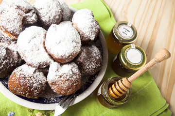 Frittelle con miele