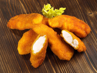 Paniertes Hähnchenfilet