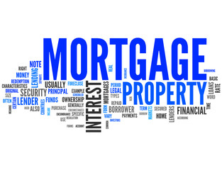 Fototapeta premium Mortgage (loan, property, home, bank)