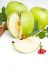 Green apples