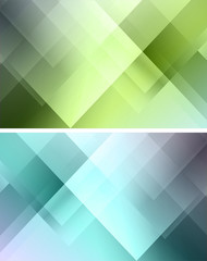 Obraz premium Abstract triangle vector background for Your Text