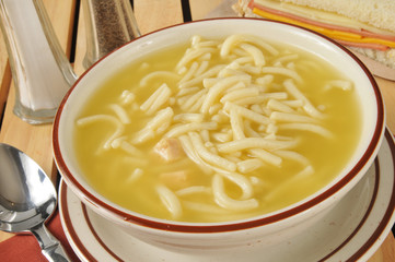 Chicken noodle soup