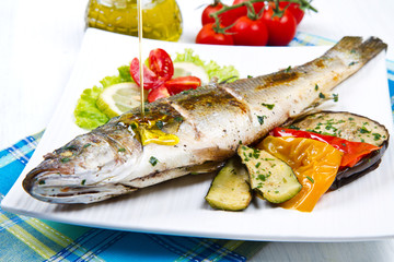 branzino alla griglia 