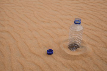 bottle in the desert