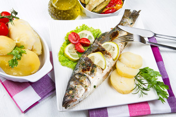 branzino alla griglia 
