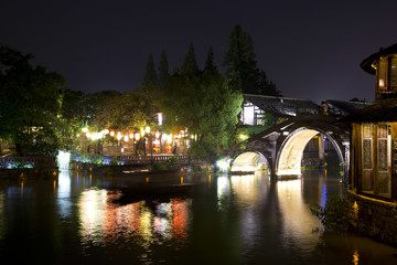 Fototapeta premium Ancient water town of Wuzhen, China
