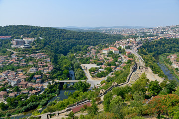 Tsarevets Fortress in Veliko Tarnovo, Bulgaria