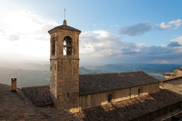 Fototapeta na wymiar Church from Republic of San Marino