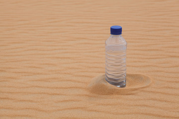 bottle in the desert