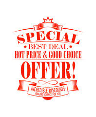 Best deal sale design template.