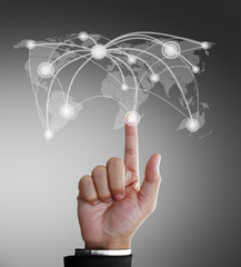  pushing social network structure