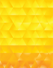 Abstract Pattern and yellow background Design